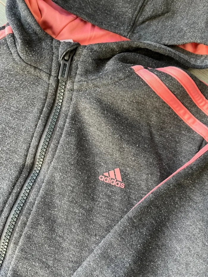 Gilet adidas fille 11/12 ans - photo numéro 2