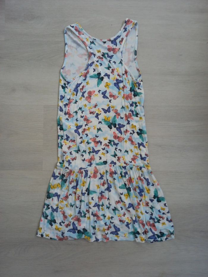 Superbe robe motifs papillions Name it taille 146 - photo numéro 2