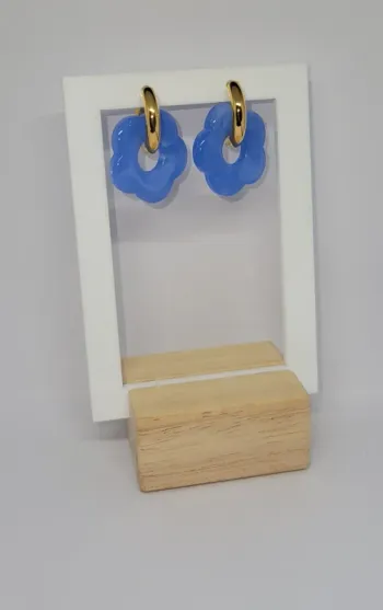 Boucles d'oreilles fleurs