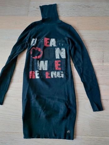 Robe pull à strass Morgan