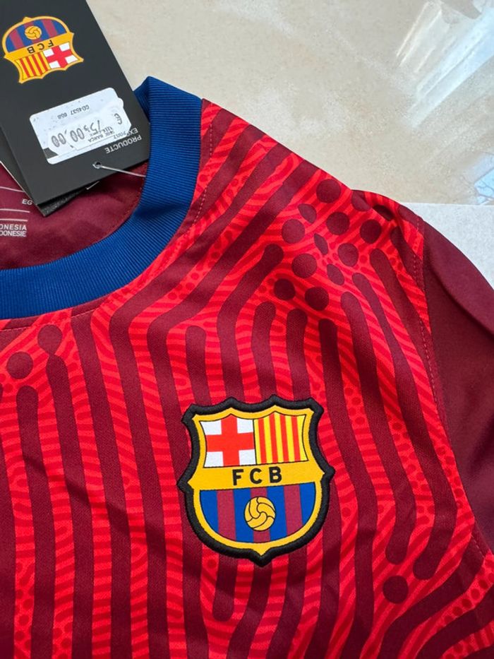 Maillot de foot Nike équipe FC Barcelone taille 13/15 ans authentique neuf - photo numéro 6