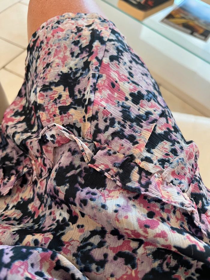 Étam taille 38 jolie robe été motif fleurs - photo numéro 7