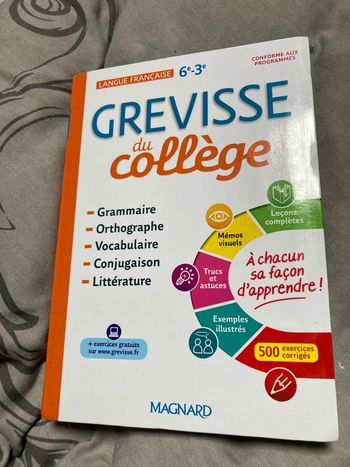 Grevisse du collège