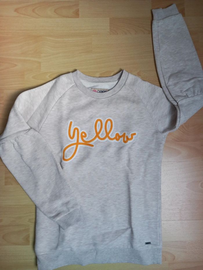 Pull beige Yellow Camps taille XS TBE