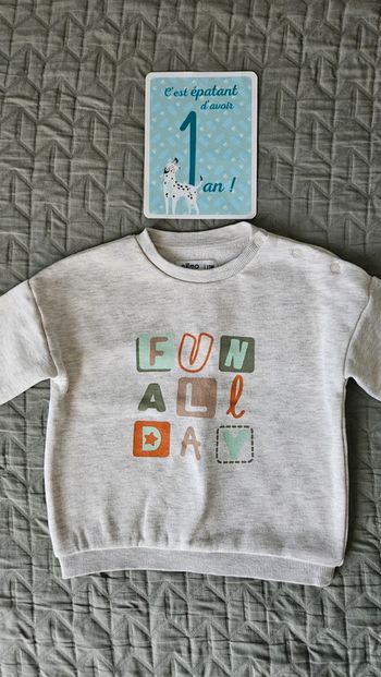 Sweat gémo 12 mois