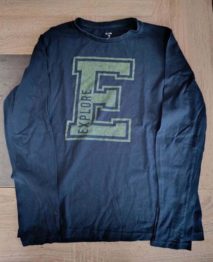 t-shirt manches longues garçon taille 14ans