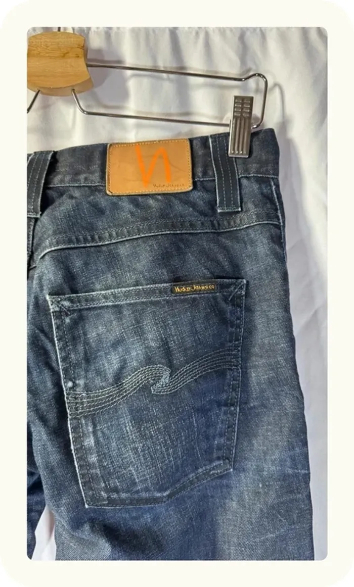 Jean coupe droite homme Nudie jeans Taille 42 XL W32 - photo numéro 5
