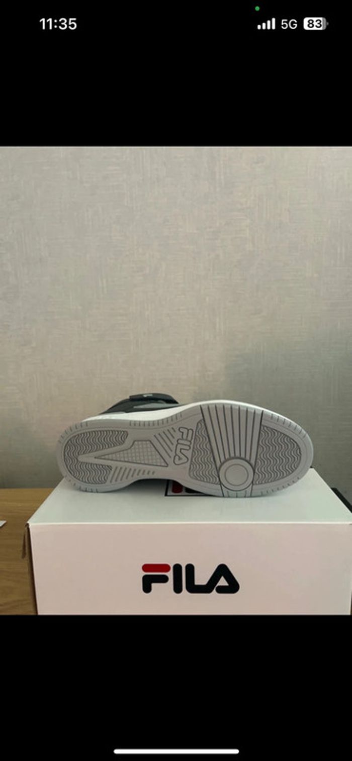 Basket Fila montantes gris anthracite MGX 200 mid 39 - photo numéro 6