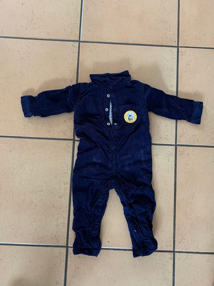 Combinaison velours 9 mois