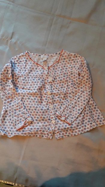 Tunique coton léger manches longues 3 ans/94cm