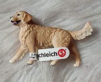 Figurine miniature Golden retriever chiens chasse collection jouet