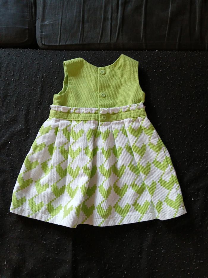 Ensemble robe/gilet 18 mois fille - photo numéro 4