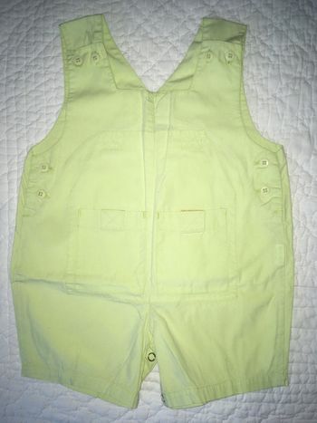 Salopette Boutchou vert anis 18 mois