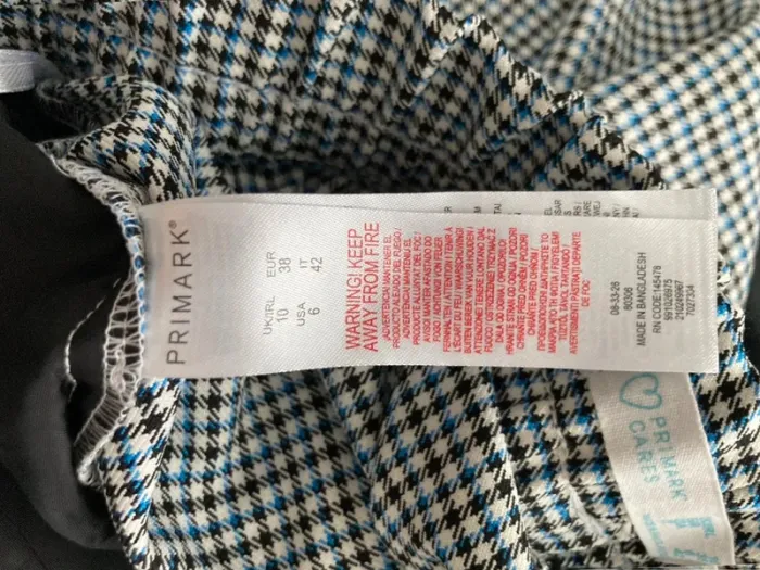 Pantalon fluide droit bleu - photo numéro 6