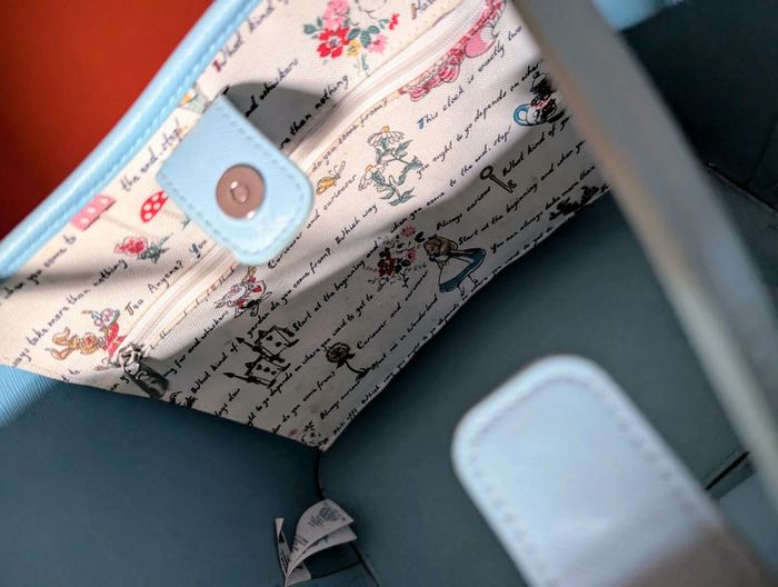 Sac cath kidston Alice bleu - photo numéro 9