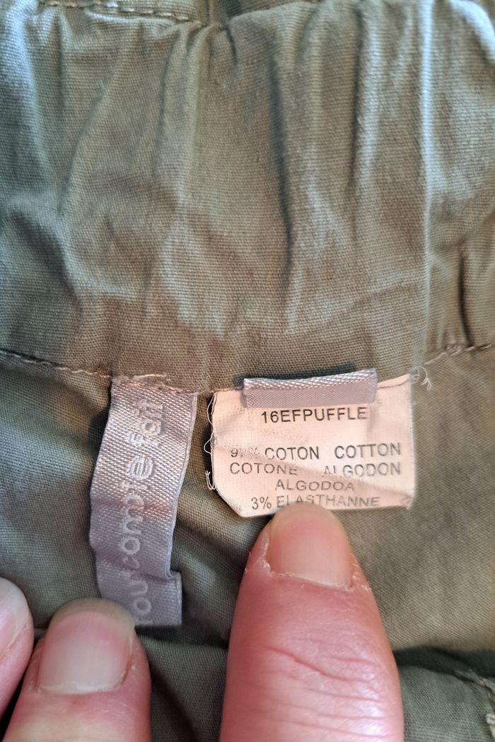 Pantalon fin kaki fille 4 ans TBE - photo numéro 7