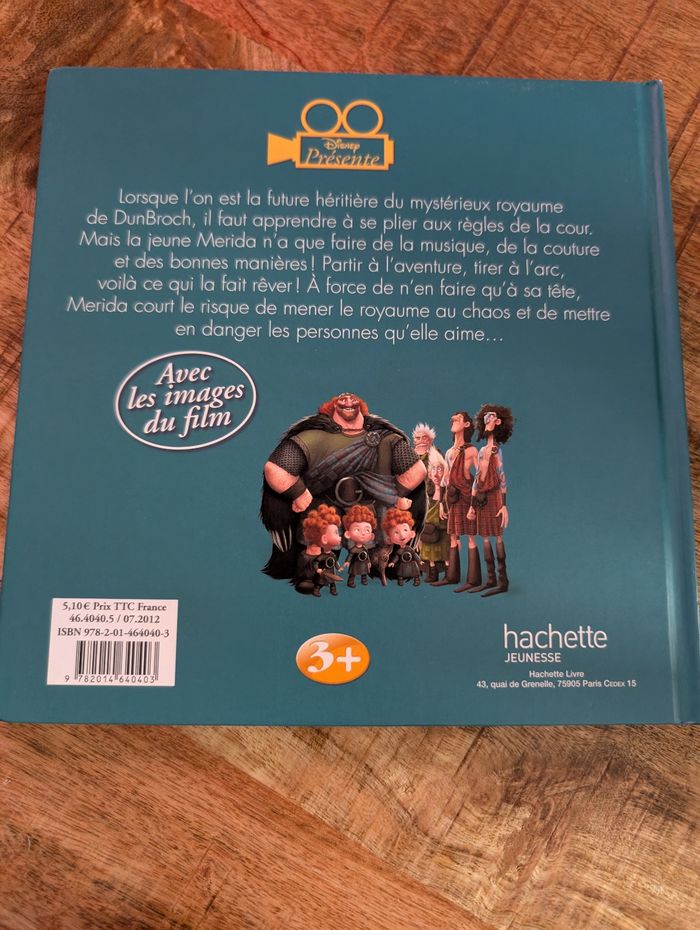 Livre Disney Rebelle - photo numéro 3