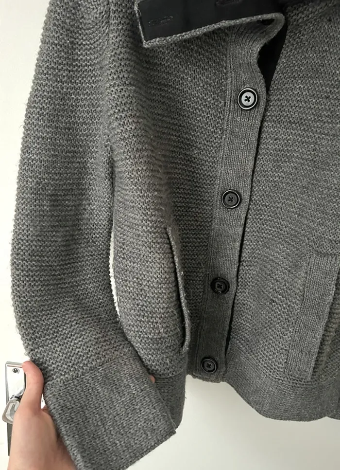 Gros gilet à col roulé en laine et alpaga Gap taille XS/S - photo numéro 6