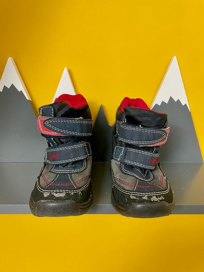 Bottes de neige à scratch intérieur polaire tigre Sumo-Tex taille 24 - photo numéro 2