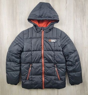 Manteau noir C&A Tech//Limitée R876 – Taille 140 – style techwear