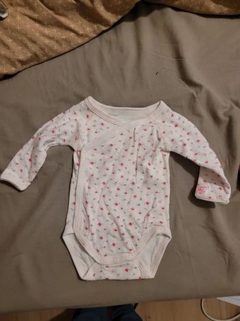 body coton jersey chaud neuf petit bateau 3 mois