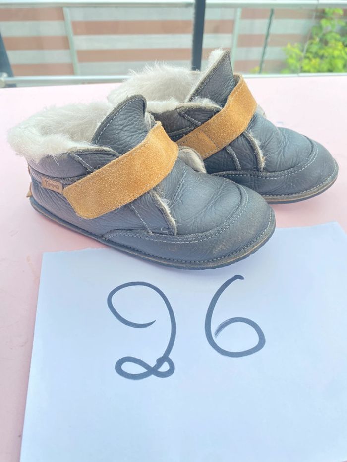 Bottines barefoot fourrée timmo 26