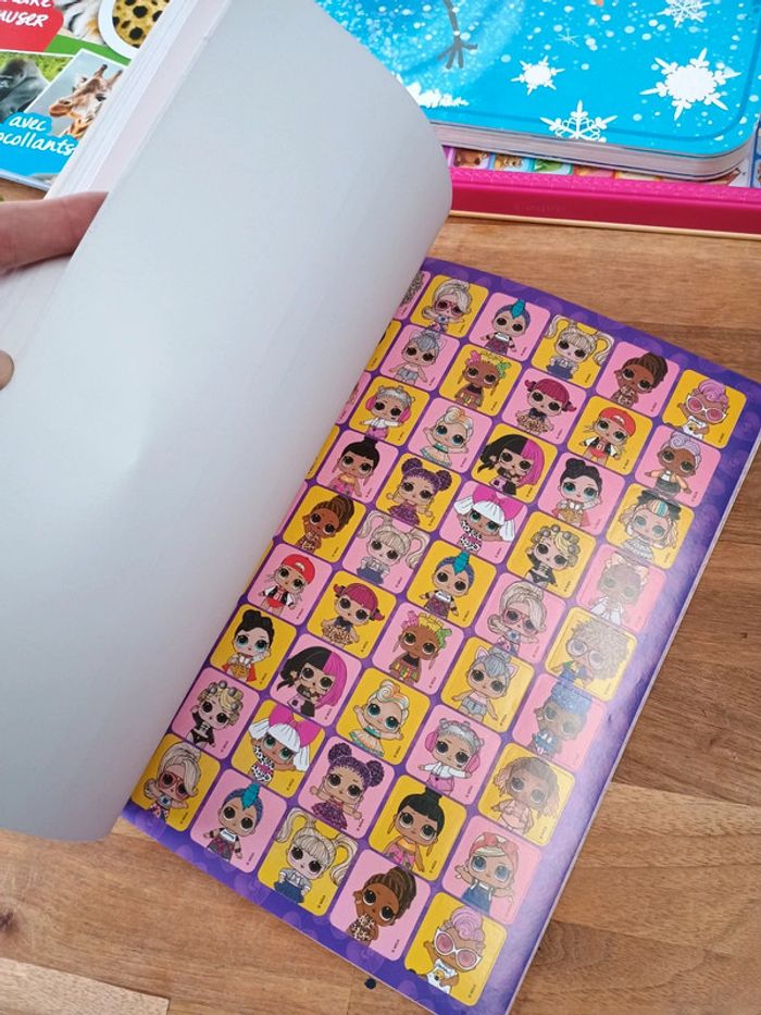 Livre d'autocollants poupée lol - photo numéro 7