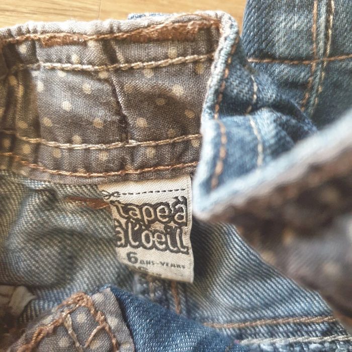 🩷 Jupe en jean 6 ans Tape à l'œil TAO #emyfleury_6ansfille - photo numéro 6