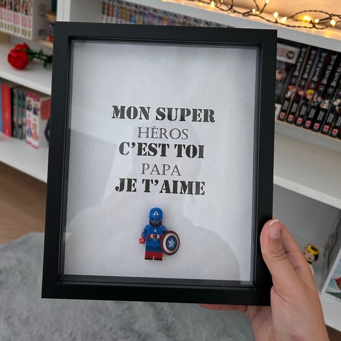 Cadre lego Marvel - photo numéro 2