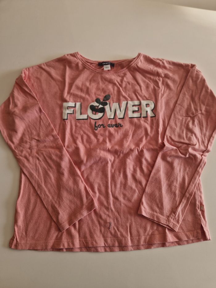T-shirt manches longues fille 10 ans Okaïdi
