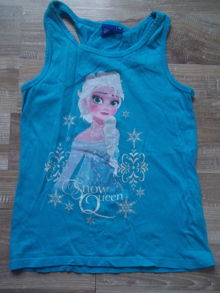 Marcel bleu Reine des Neiges 8 ans