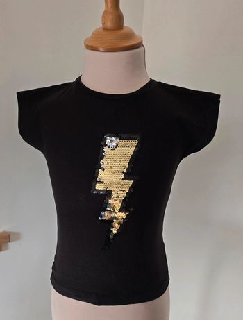 Tee-shirt éclair sequins réversibles 4 ans