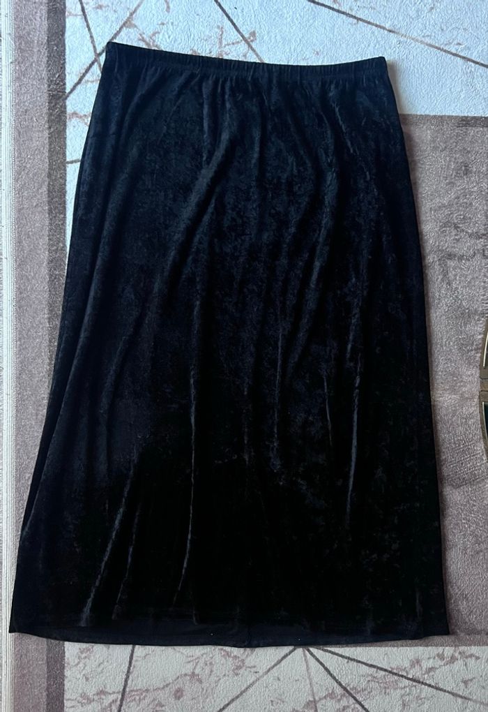 Jupe en velours noire - photo numéro 2