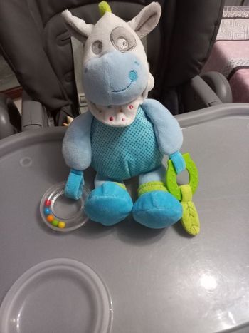 Peluche hochet bébé