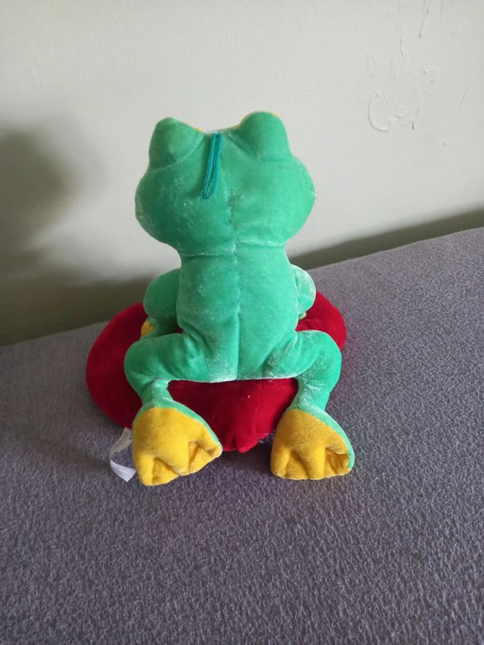 Peluche grenouille - photo numéro 3