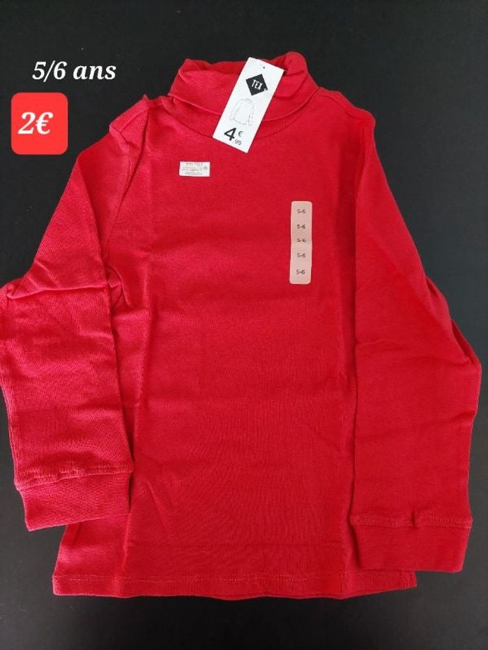 Sous pull garçon 6ans