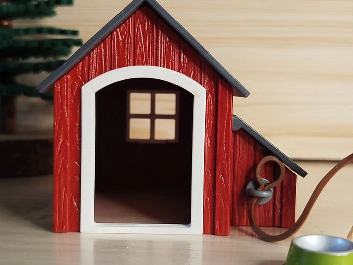 Schleich chien golden retriever et sa niche - photo numéro 3