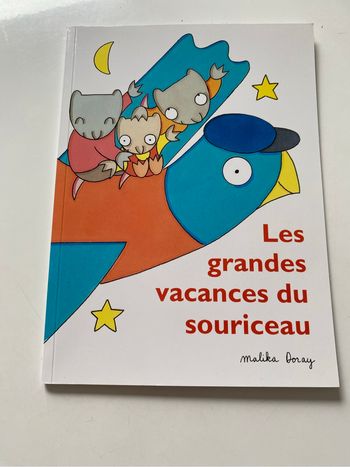 Livre les grandes vacances du souriceau