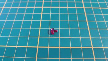 Feu arrière pièce détachée miniature Ferrari 250 testa rossa 1957 Burago Bburago 1/18 #B29