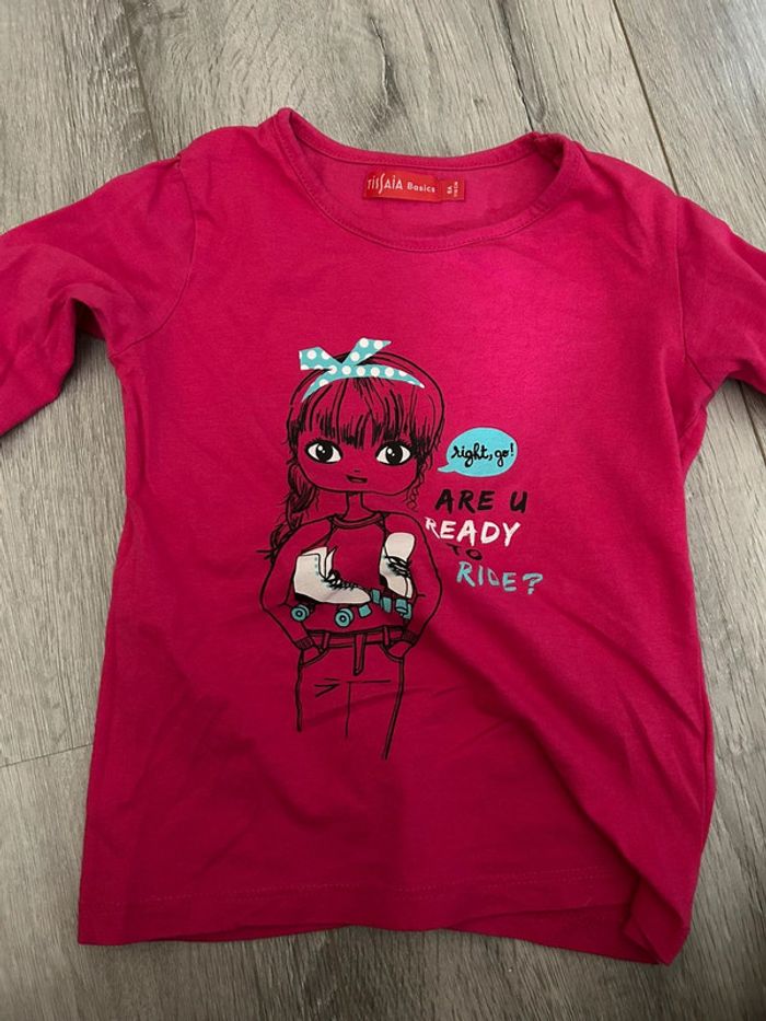 Maillot manches longues fille 6 ans