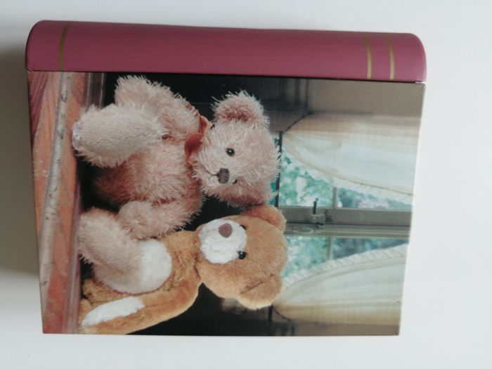 boîte en fer ourson - photo numéro 3