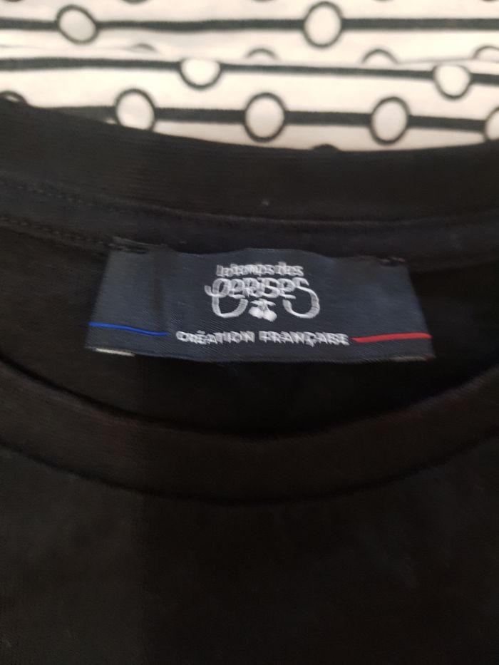 Tee-shirt manches longues noires - photo numéro 2