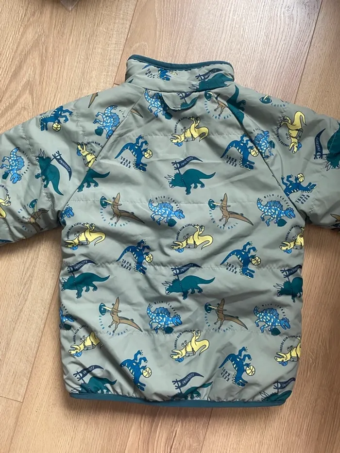 Manteau d’hiver imperméable et fourré motif dinosaure - photo numéro 7