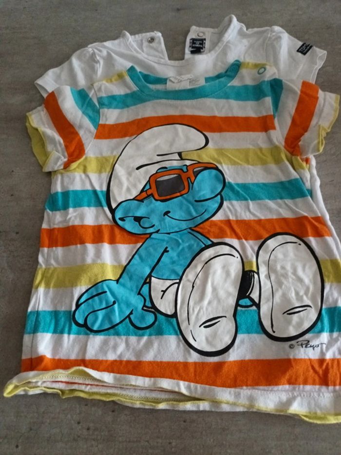 Tshirt fond blanc 18m - photo numéro 5