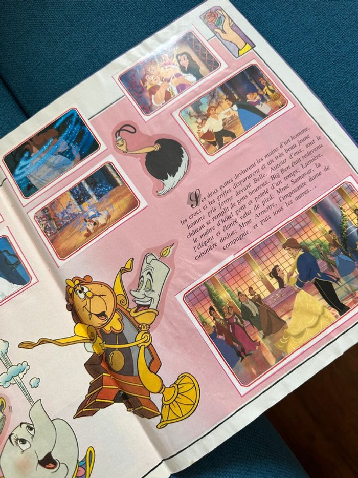 Album Panini stickers autocollants vignettes complet Disney La Belle et la Bête - photo numéro 11