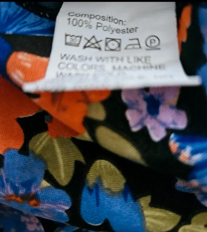 Robe fleurie multicolore Shein Curve Taille XL Neuve - photo numéro 7