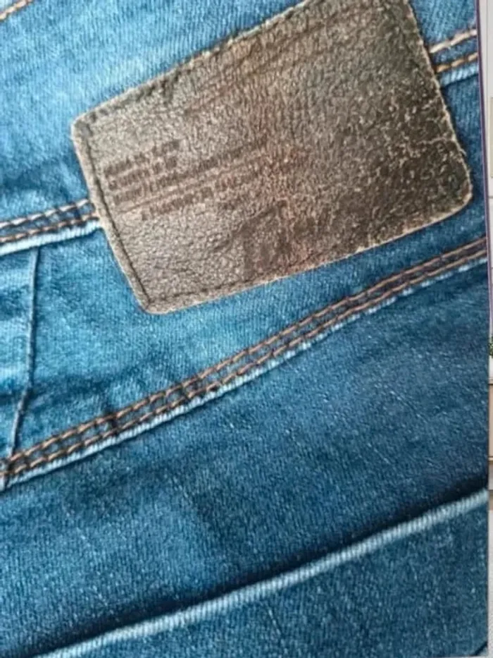 Jean Timezone,coupe slim ,taille haute ,texture elasthanne - photo numéro 10