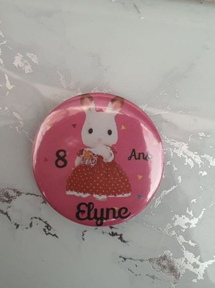 Badge personnalisé anniversaire - photo numéro 2
