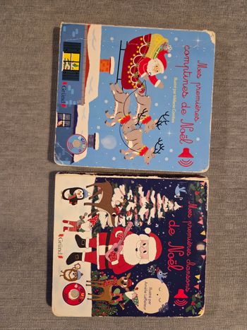 Deux livres musicaux de Noël 🎄 