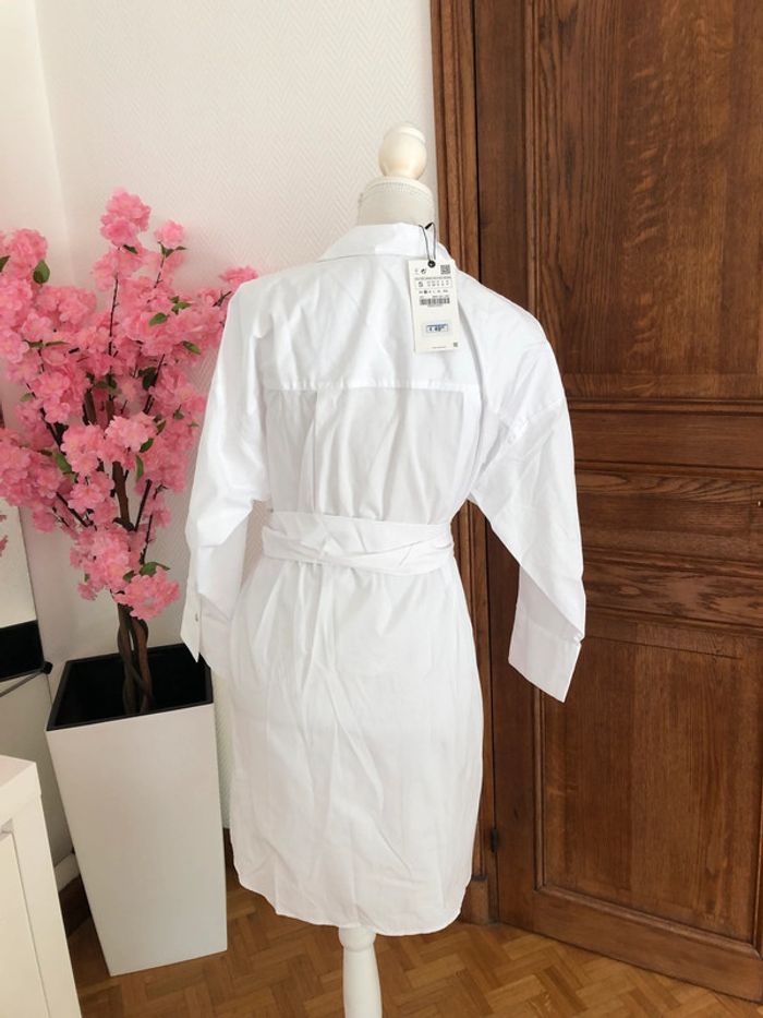 Robe blanche Zara neuve taille S - photo numéro 6